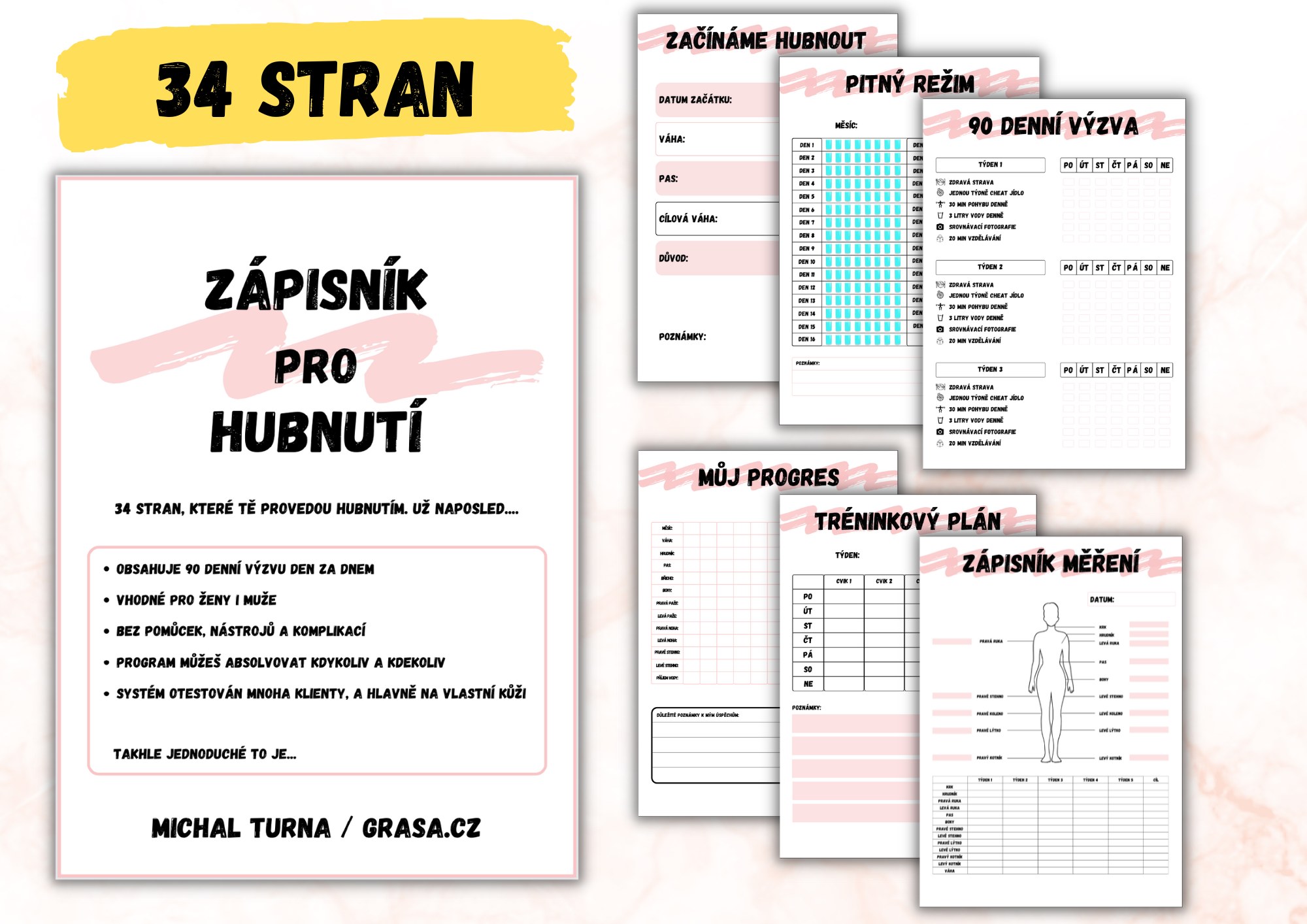 Zápisník pro hubnutí