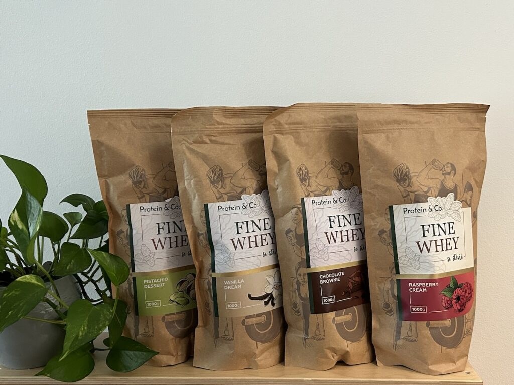 Recenze Protein & Co: 4x protein slazený stévií a moje zkušenost