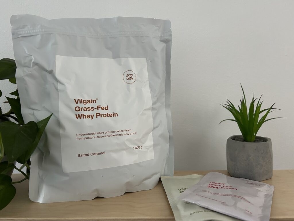 Recenze Aktin: Vilgain Grass-Fed Whey Protein Slaný Karamel